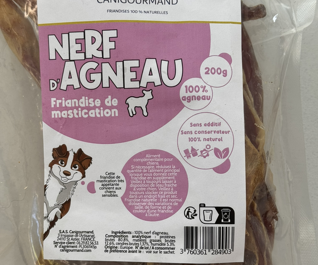 Nerf d’Agneau