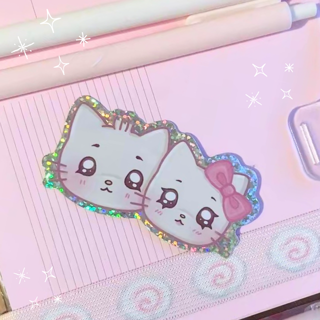 Hello Kitty and Dear Daniel Sticker