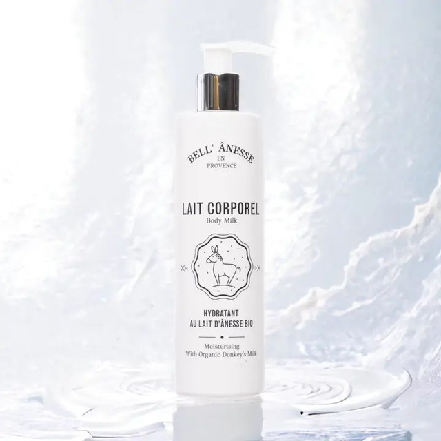 Lait corporel hydratant au lait d’ânesse BIO 250ml