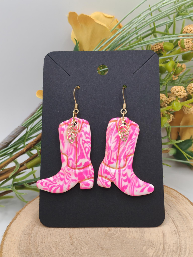 Western Blanc/Rose Fluo 