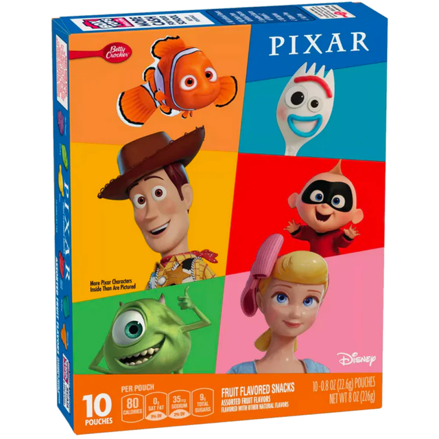 Betty Crocker Pixar Fruit Snacks (226g)