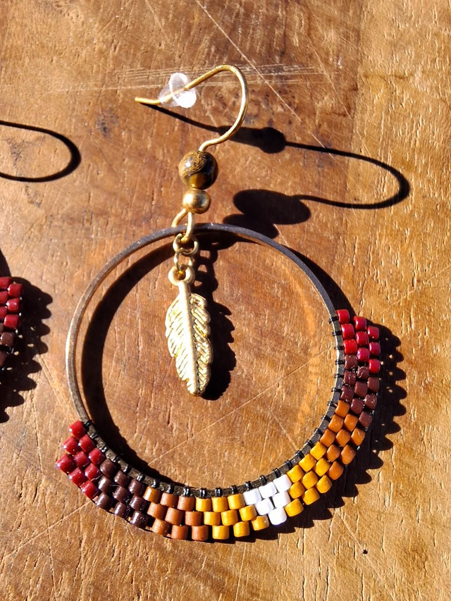 Boucles d'oreilles "Sirocco"