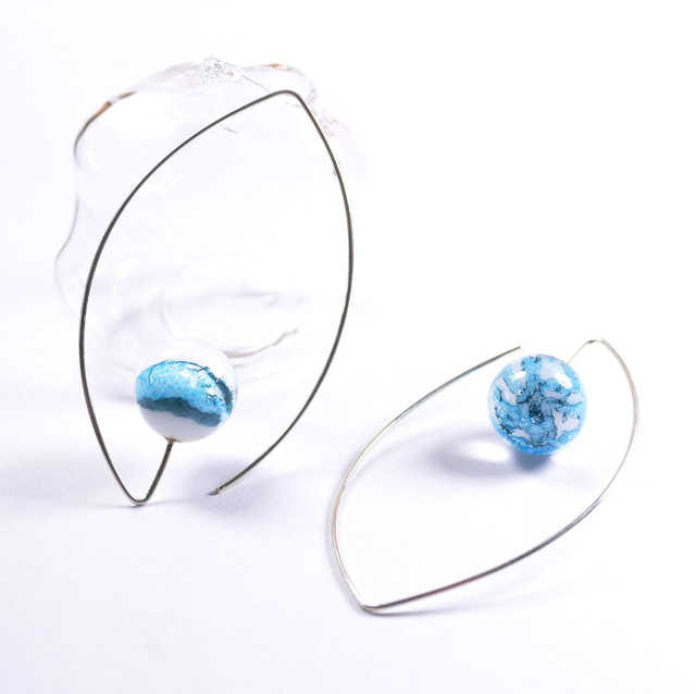 Boucles d'oreilles Ovales