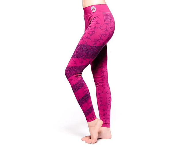 Legging de yoga rose Ashtanga taille S-M
