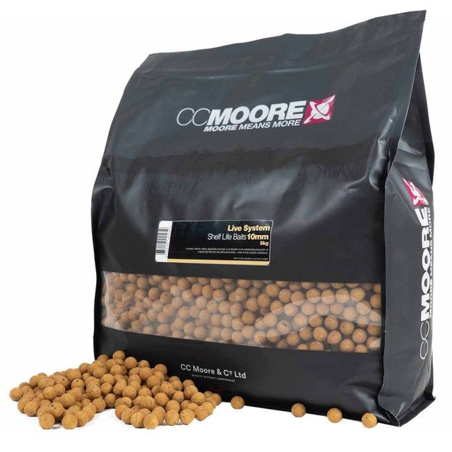 CC Moore Shelf Life boilies Live System