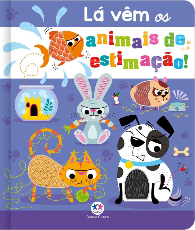 Lá vem os animais de estimação!