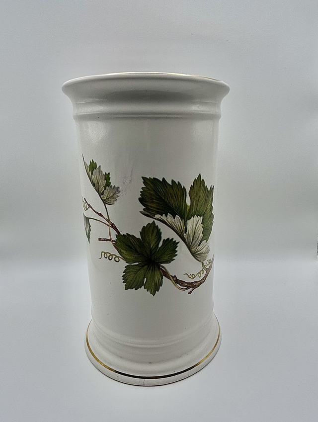 Westfield Art Pottery Vase with Botanical Motif (1980s)
