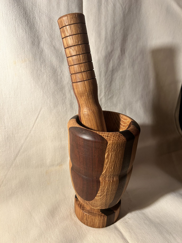 Pilon et Mortier