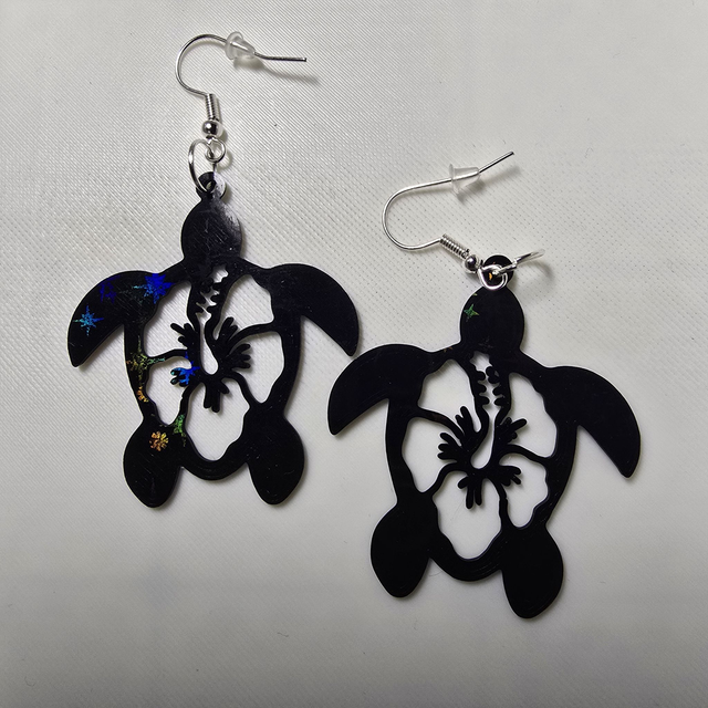 Boucles d'oreilles Tortues