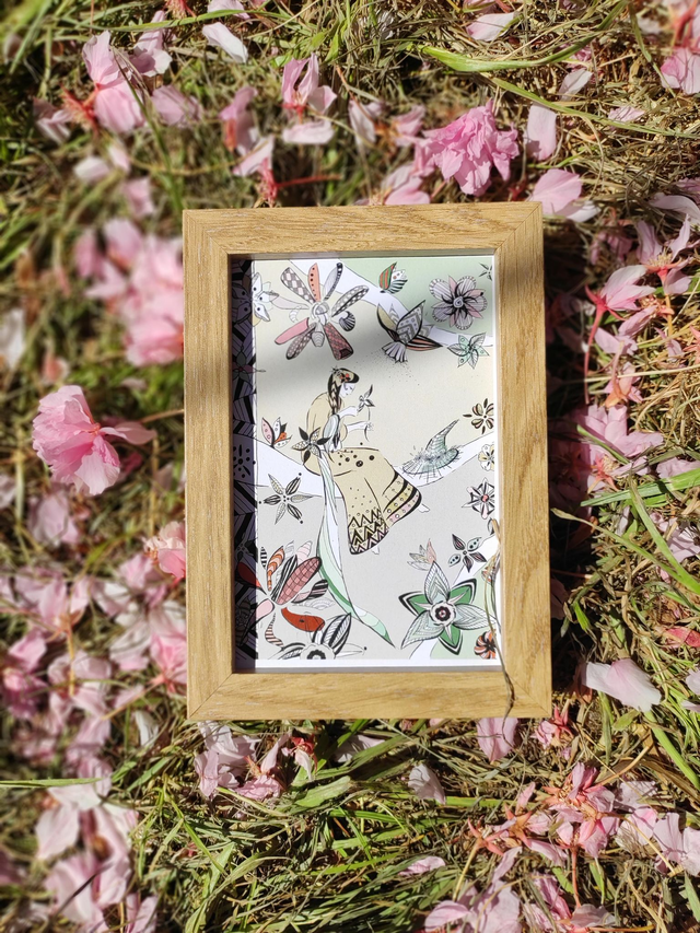 3 Petites cartes Jardin secret