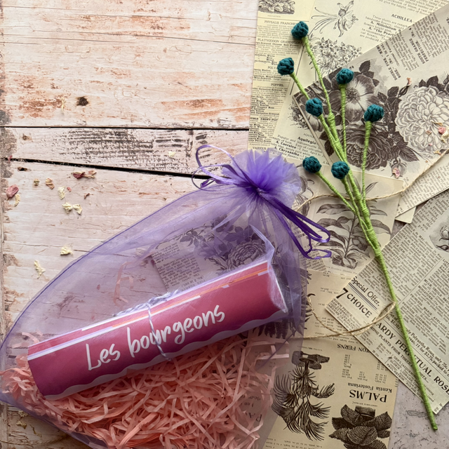 Kit crochet – Les bourgeons (personnalisable)