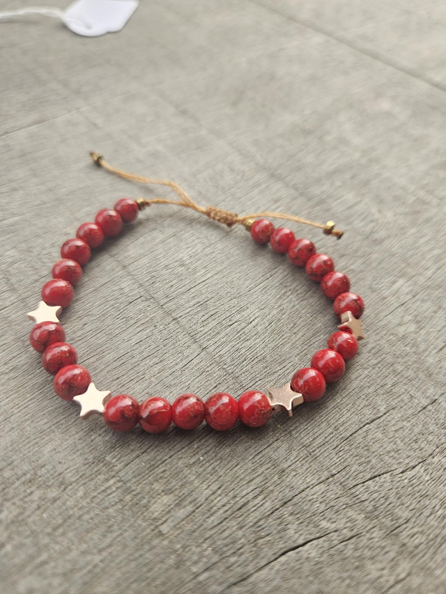 Bracelet fin femme jaspe impérial 