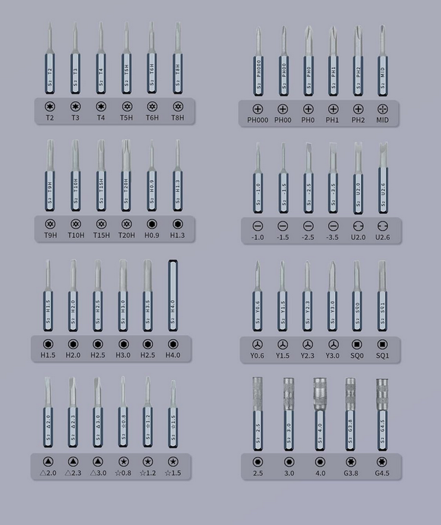 Game Verifying Screwdriver Set