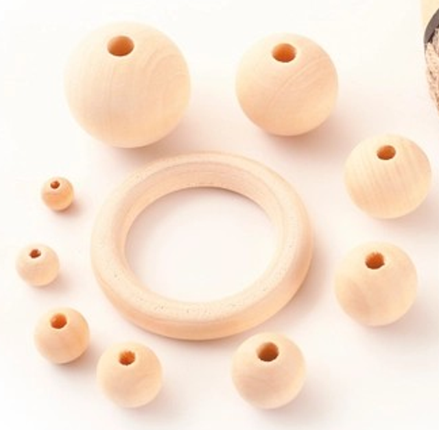 Graine Creative: Houten kralen