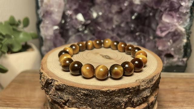 Bracelet OEIL DE TIGRE 8mm