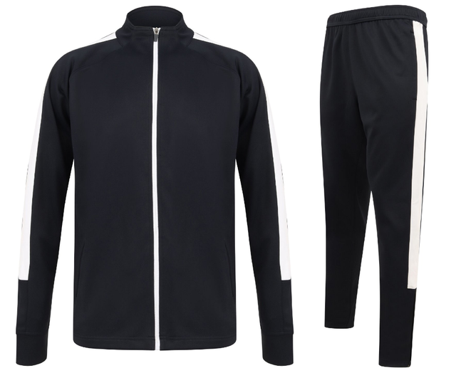 Custom Adult Tracksuit Navy/White