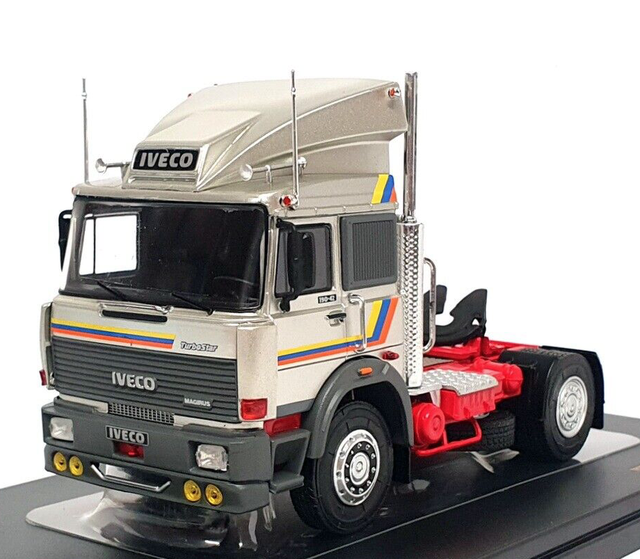 Iveco Turbo Star 1984 Silber IXO 1:43 LKW 