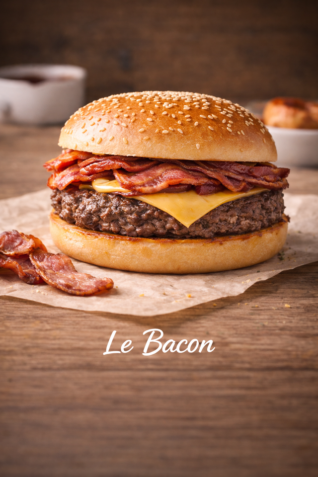 4. Burger Bacon