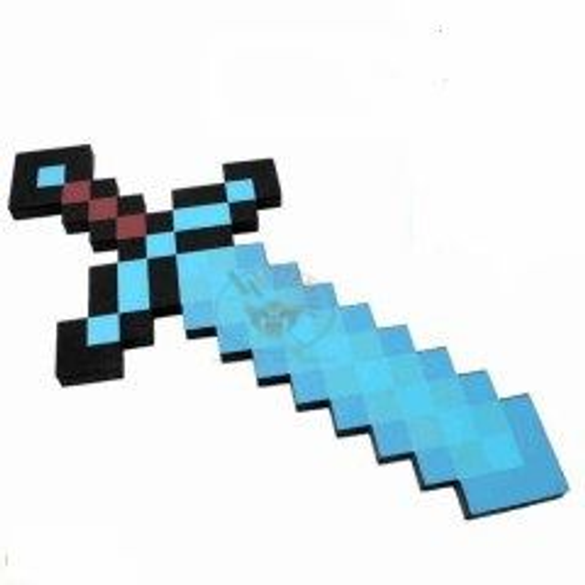 ÉPÉE EN MOUSSE CM.60 DIAMANT