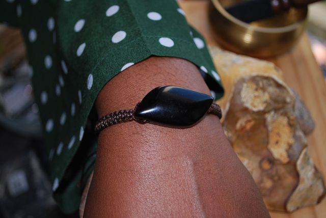 Bracelet en onyx