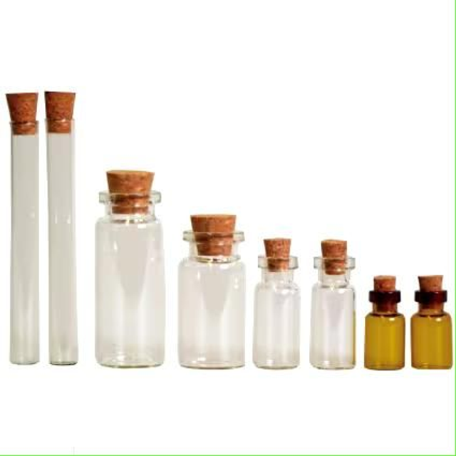 Lot de 8 fioles