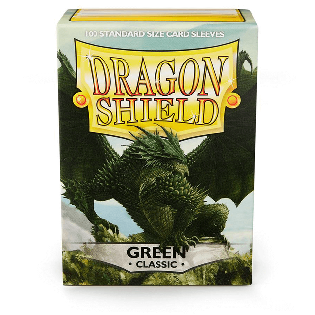 Dragon Shield Standard Classic Sleeves Box - Green