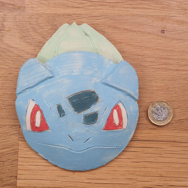 Bulbasaur Pokemon wall plaque
