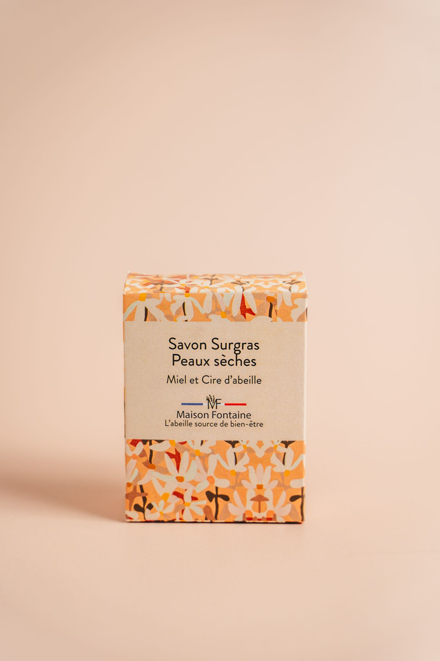 Savon au miel avec boite de voyage - 100g