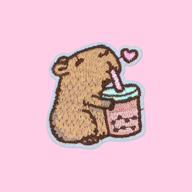 Capybara with Boba<3