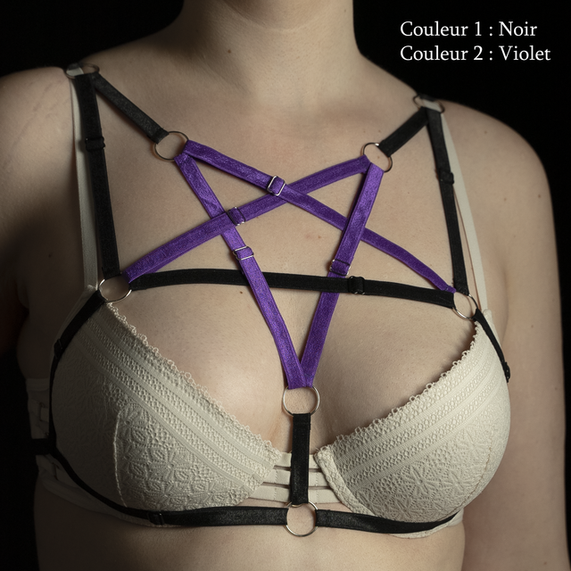 Harnais [Mix&amp;Match] - Buste - HC-001 - Bicolore