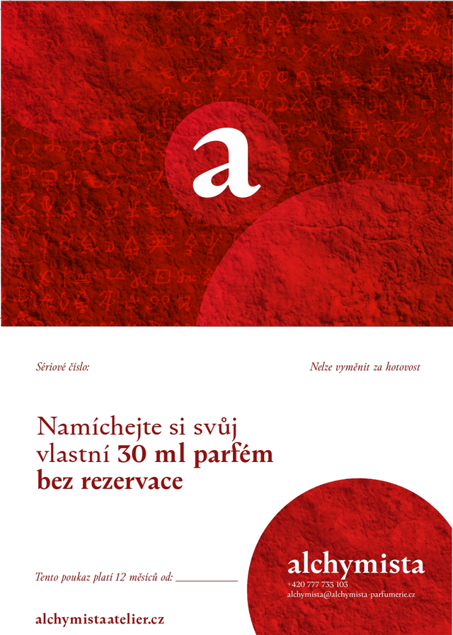 Dárkový poukaz 30 ml bez rezervace