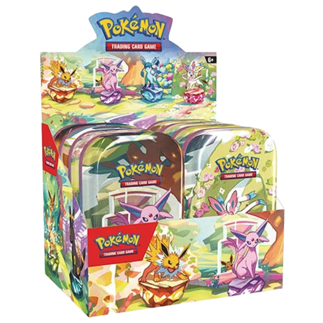 POKÉMON - EVOLUZIONI PRISMATICHE - MINI TIN BOX DA 8 SEALED ITA