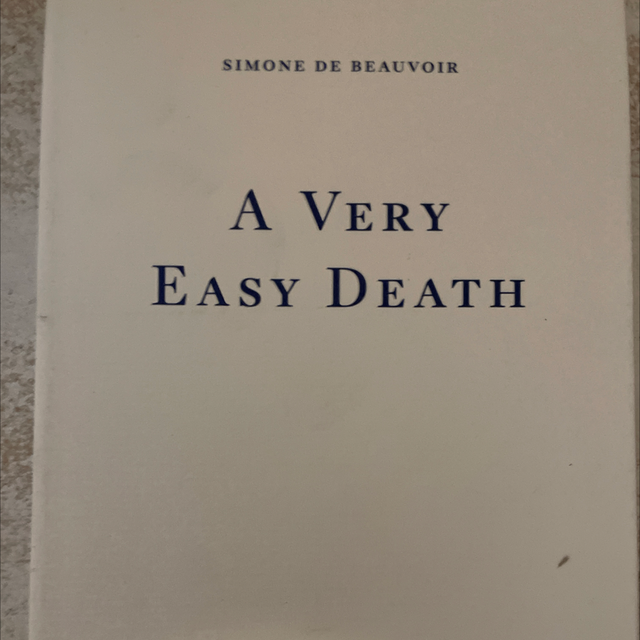 A Very Easy Death – Simone De Beauvoir