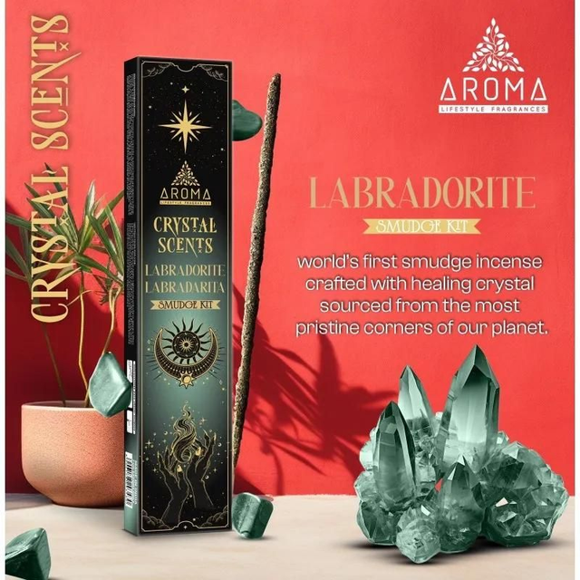 Aroma - Incienso Crystal Labradorita *430