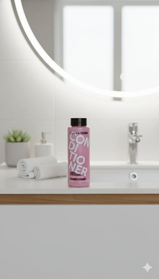 Après-shampoing à l'huile de jojoba et extrait de cacao (Tones)