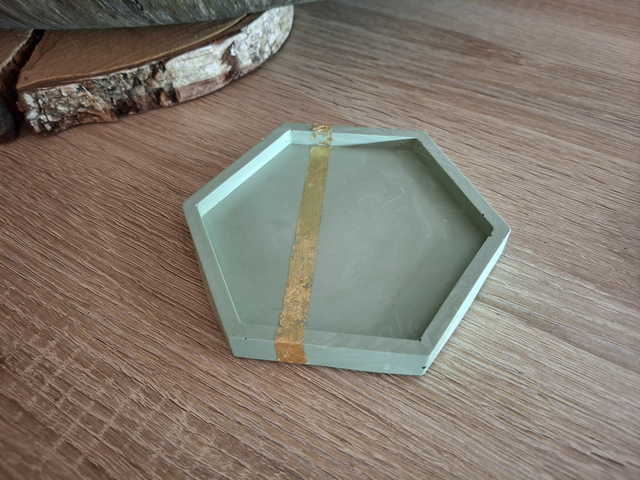 Dessous de verre hexagonale