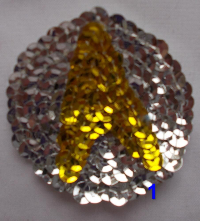 Star Trek Badge: pailletjes (verschillende modellen verkrijgbaar)