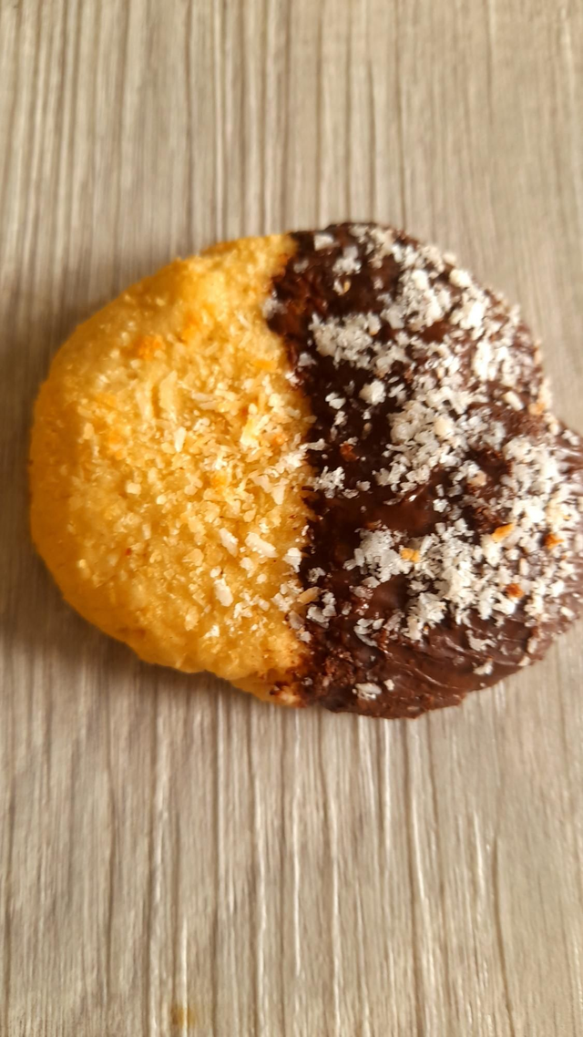 Cookies noix de coco et chocolat 