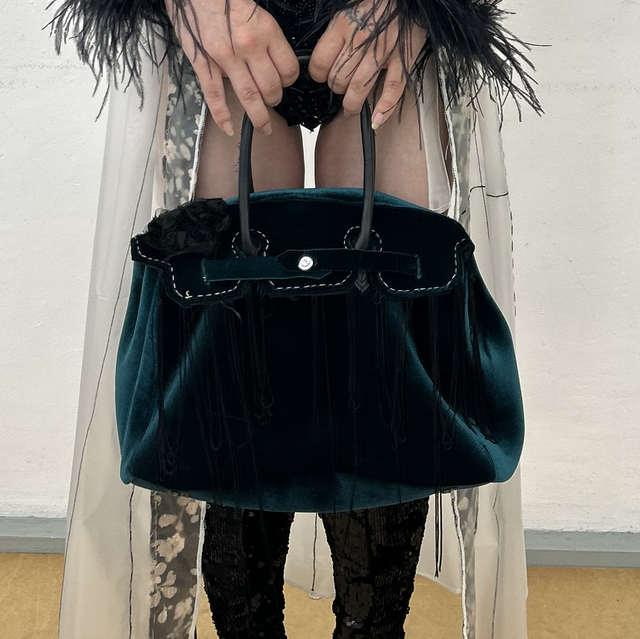 Sac velour 