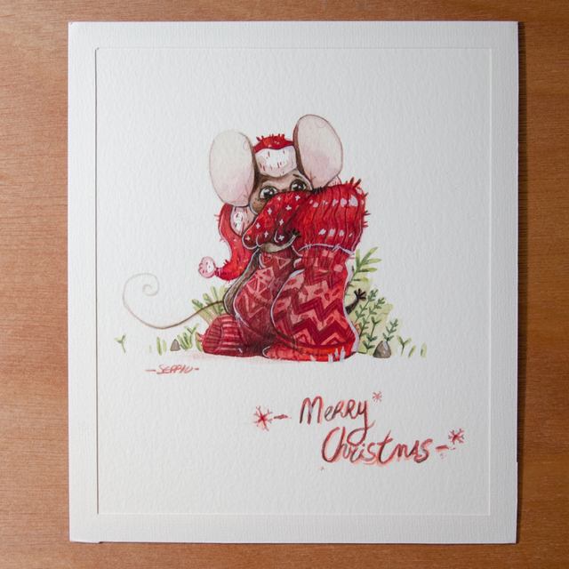 Petite Souris De Noël 