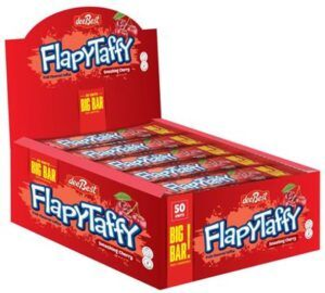 Dee Best Big Bar Flappy Taffy Cherry