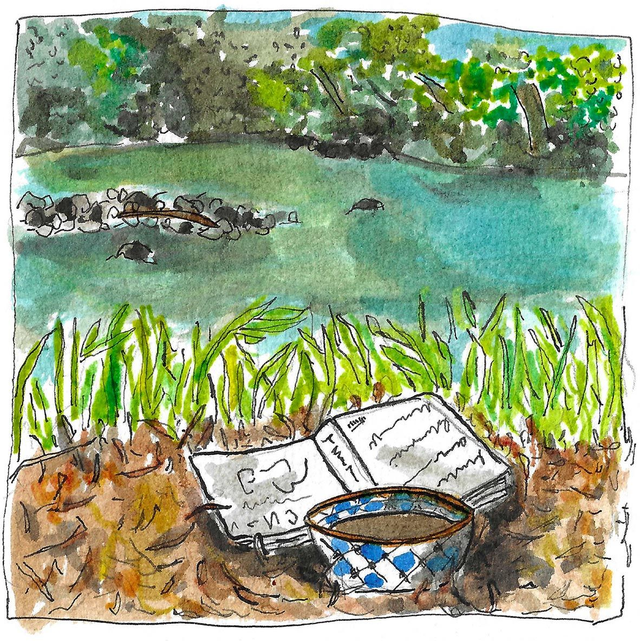 Petit déjeuner Ardéchois " Au bord du Doux"