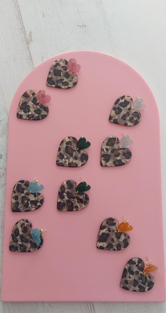 Boucles d&#039;oreilles Telma (marron)