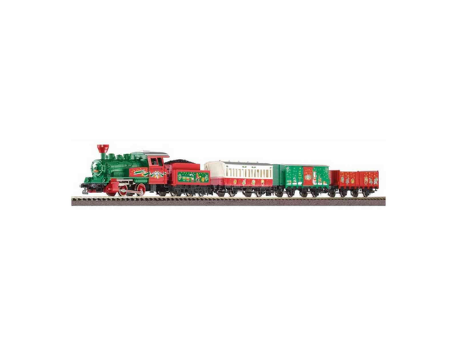 Coffret Noël Vapeur + 3 wagons Piko 57081 H0