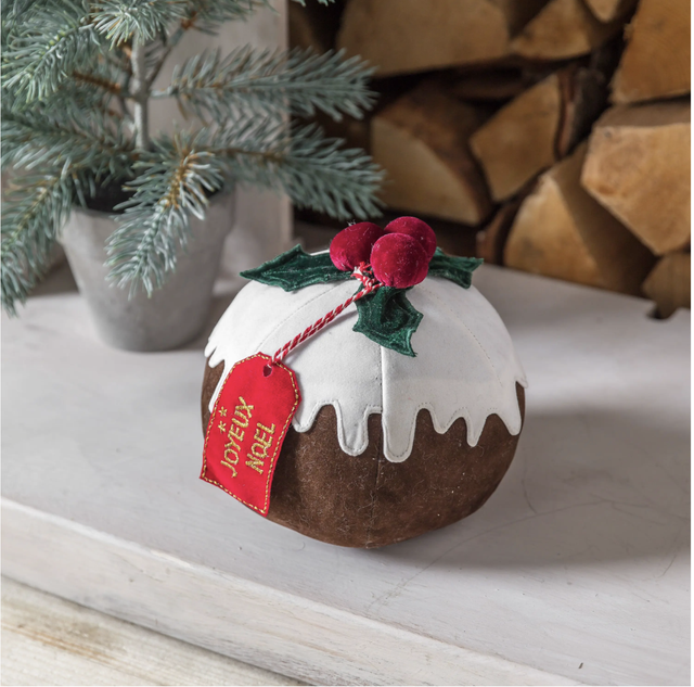 Christmas Pudding Doorstop