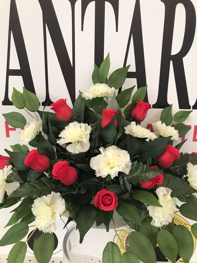 JARDINERA ROSAS/CLAVEL