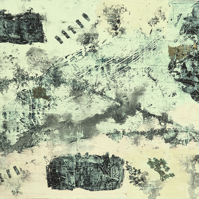 'Depth' - square card (15cm) + envelope