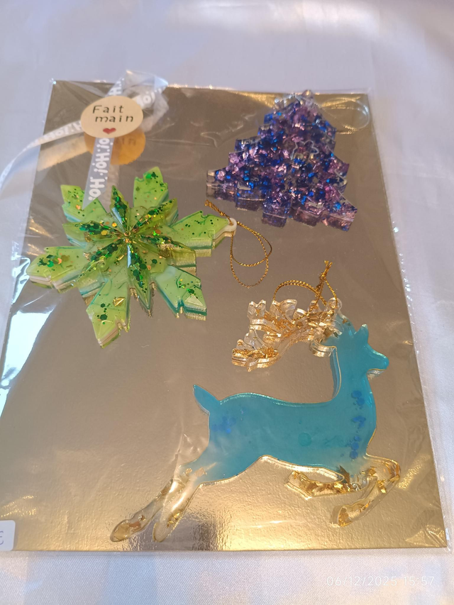 Pochette de suspension en résine