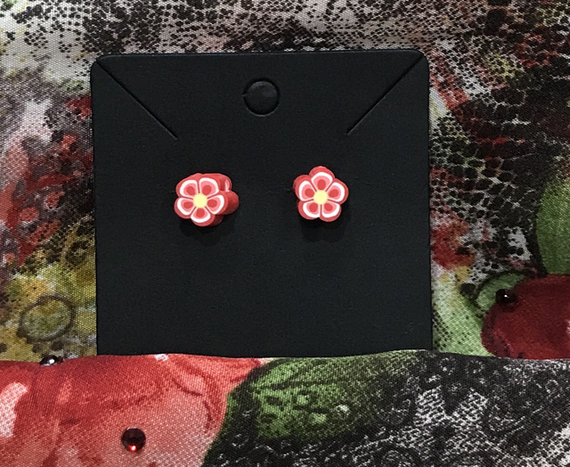 Children Red Earrings - CRE09