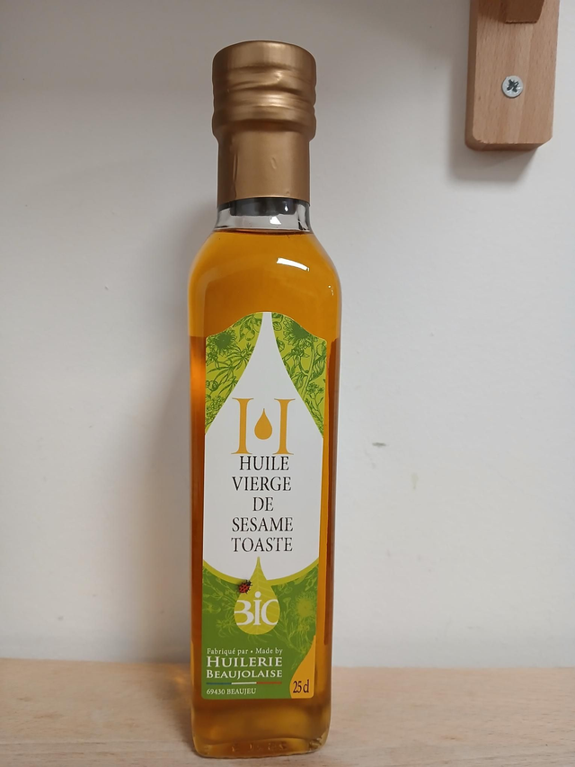 Huile de sésame toasté 25 cl